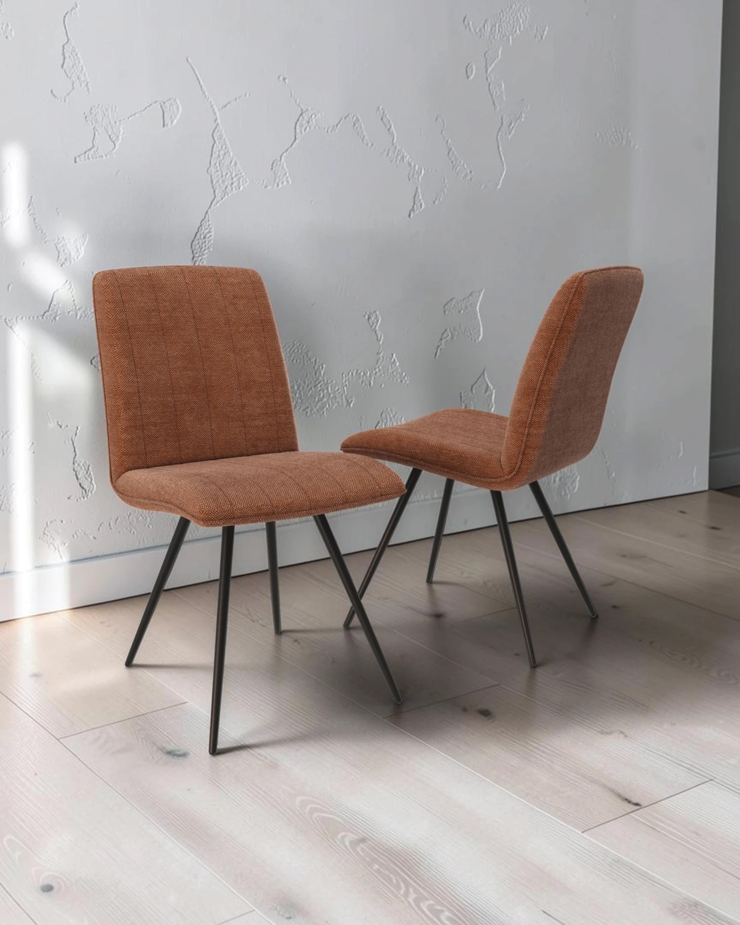 Chaise ÉCUME, terracotta